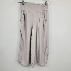 Aritzia Sunday Best Lightweight Women's Wide Leg Cropped Boho Pants Size XS